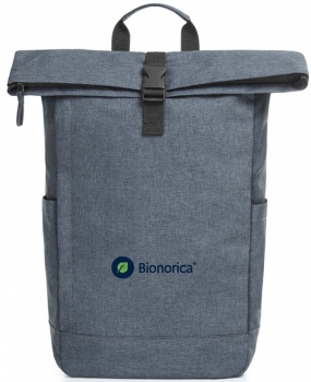 Rucksack Circle, blaugrau-meliert